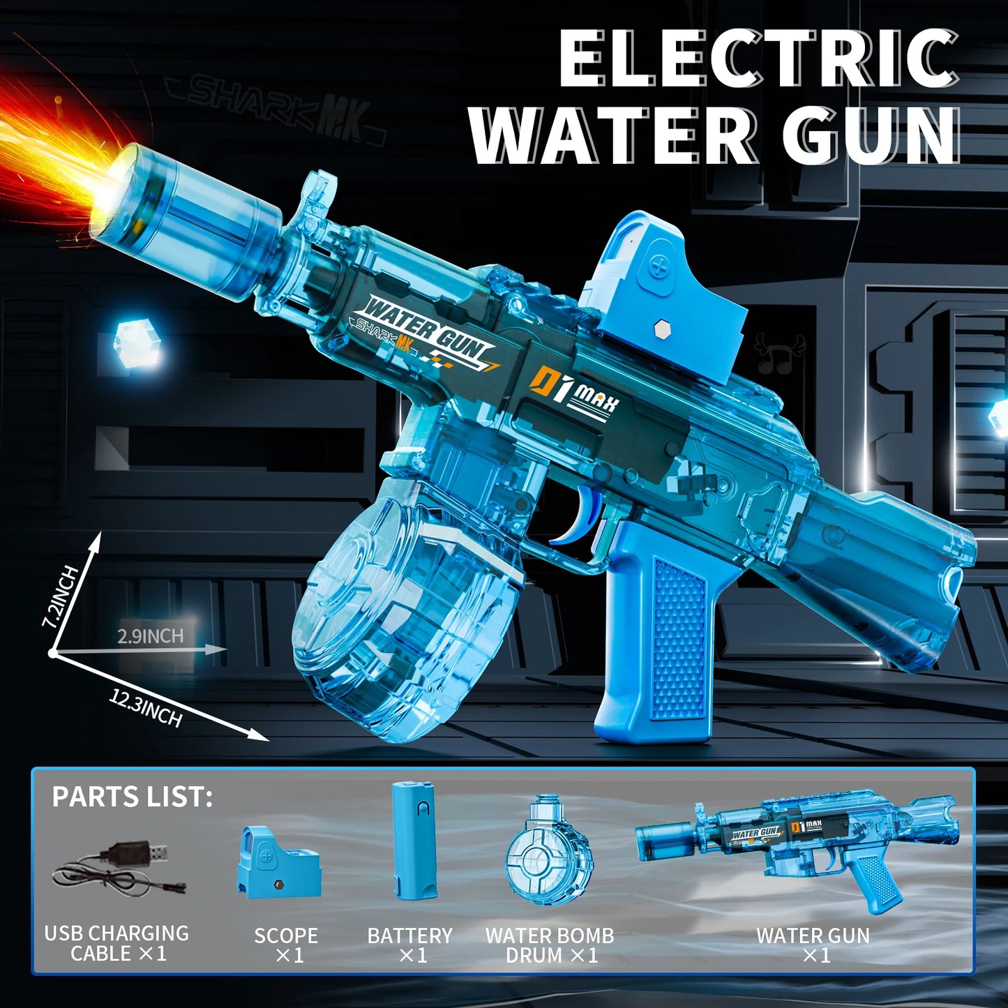 Best Sellers Bundle – Aqua Phantom & M416 Electric Water Guns