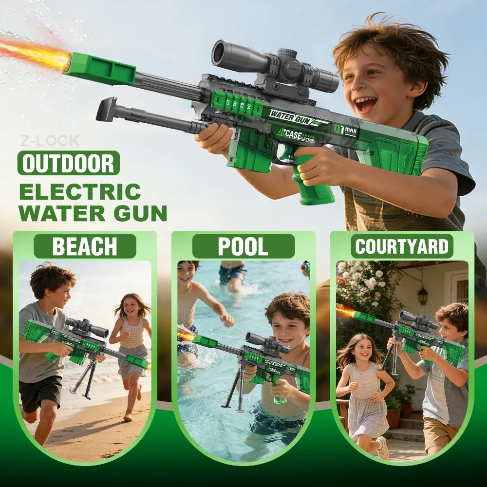 AquaStrike X – Electric Water Gun for Teens & Adults