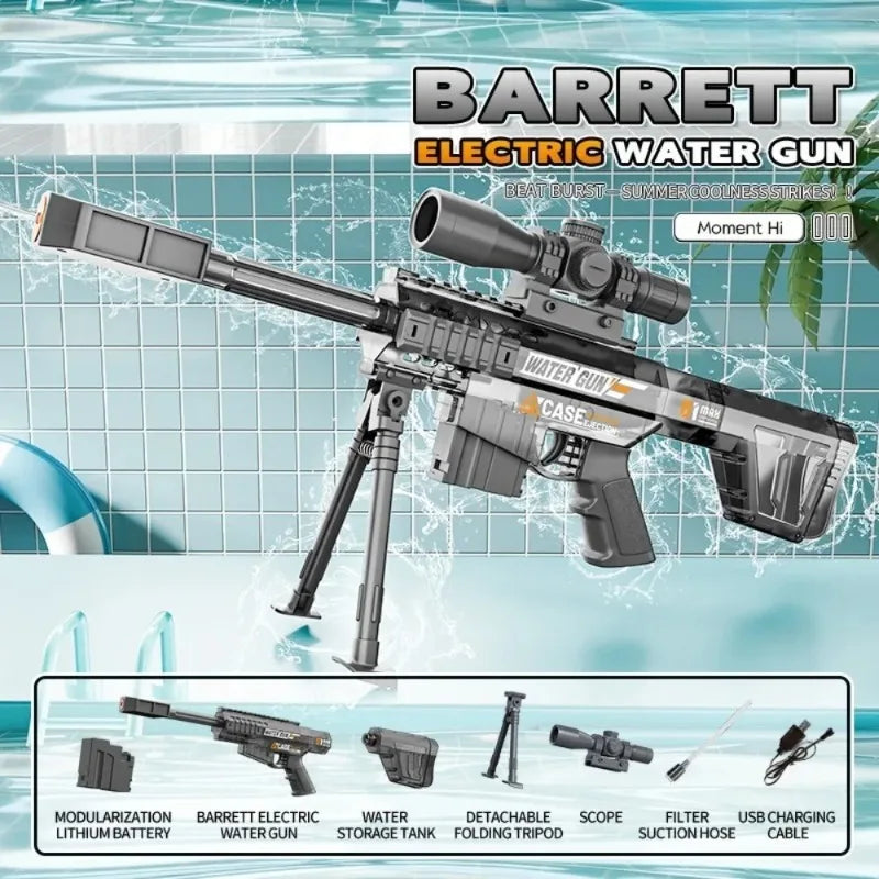 AquaStrike X – Electric Water Gun for Teens & Adults