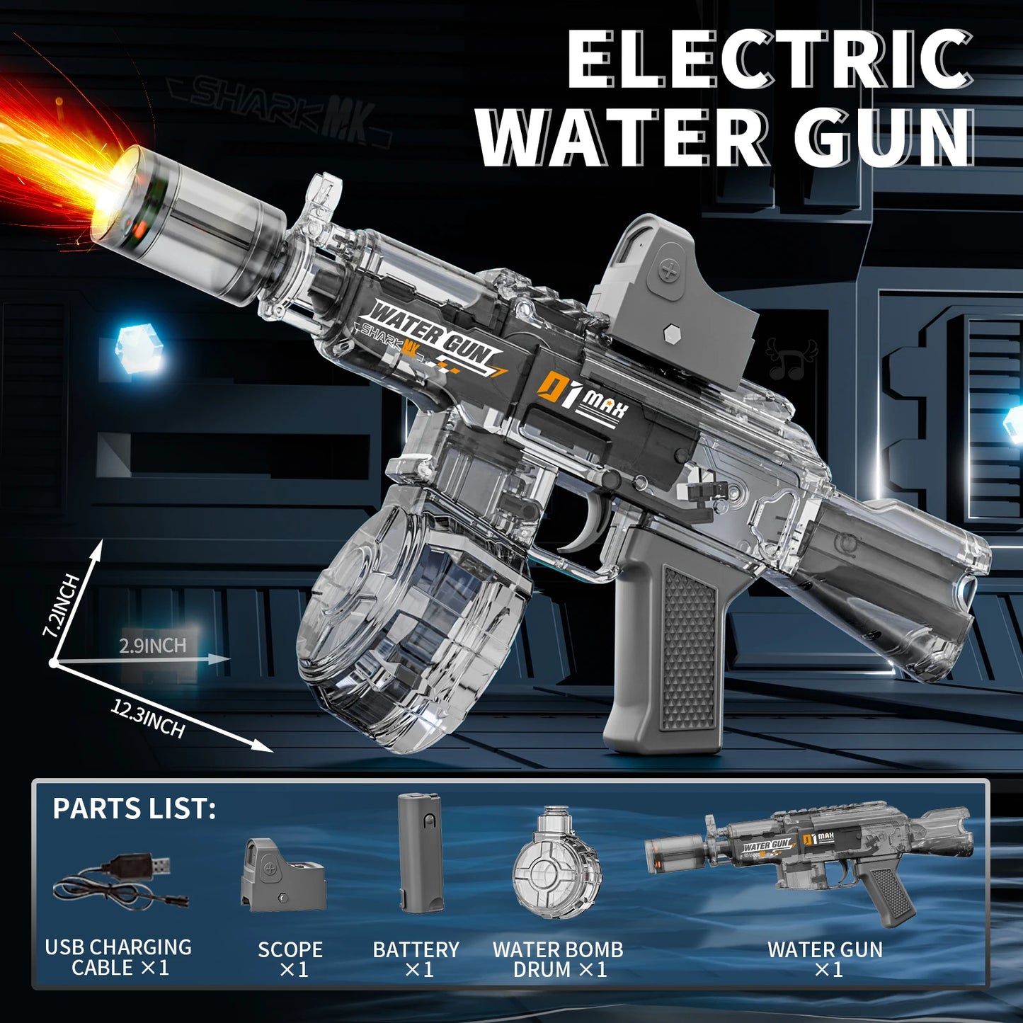 Best Sellers Bundle – Aqua Phantom & M416 Electric Water Guns